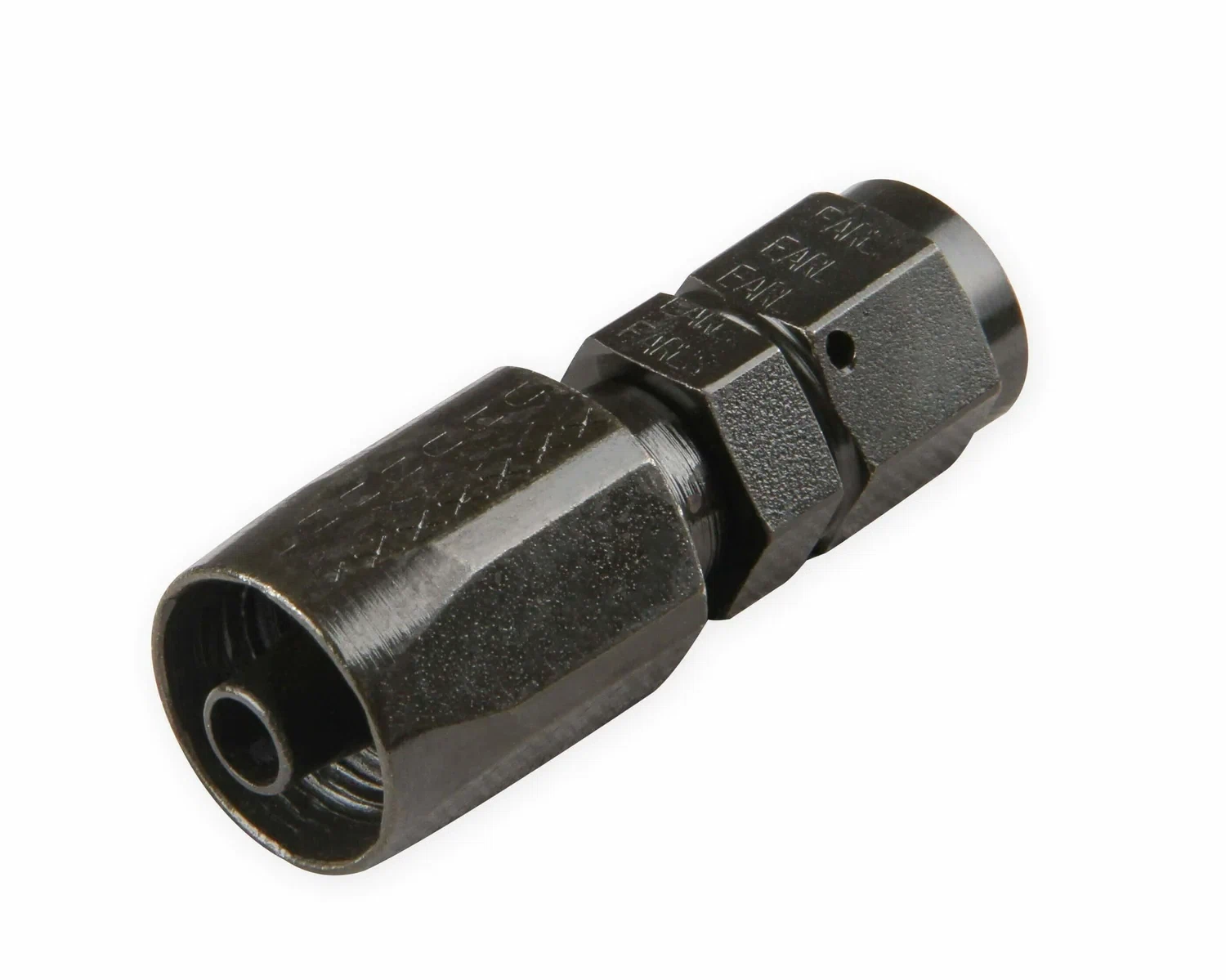Earls Power Steering Hose End-Black Chromate - 150106ERL